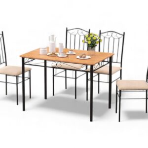 Mesa de Jantar Roma com 4 Cadeiras